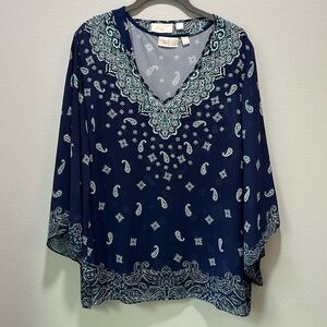 belle by Kim Gravel Size Large, 2 pieces, tank with top